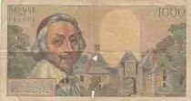 Frankreich 1000 Francs Richelieu -  03-09-1953 - Serial Z.7