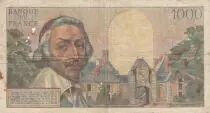 Frankreich 1000 Francs Richelieu -  07-01-1954 - Serial M.26