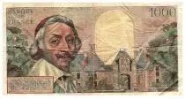Frankreich 1000 Francs Richelieu -  07-01-1954 - Serial U.95 - Fay.42.09