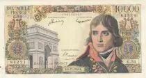 Frankreich 10000 Bonaparte - 06-12-1956 Serial G.54 - XF
