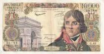 Frankreich 10000 Francs - Bonaparte - 04-04-1957 - Serial G.63 - P.136