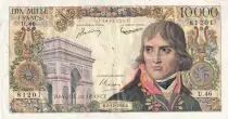 Frankreich 10000 Francs - Bonaparte - 06-12-1956 - Serial U.46 - P.136