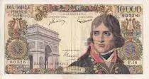 Frankreich 10000 Francs - Bonaparte - 1956 -  Serial F.18 - VF - P.140
