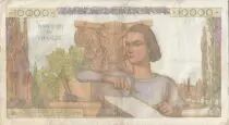 Frankreich 10000 Francs - French genius - 07-04-1955 - Serial E.8519