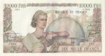 Frankreich 10000 Francs - French genius - 30-11-1950 - Serial J.1024