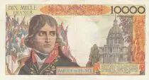 Frankreich 10000 Francs Bonaparte - 06-06-1957 - Serial B.80