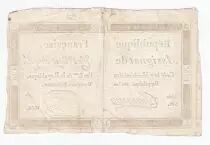 Frankreich 125 Livres - 7 Vend&eacute;miaire An II - 1793 - Sign. Chaignon - VF+