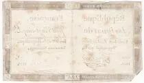 Frankreich 125 Livres - 7 Vend&eacute;miaire An II - 1793 - Sign. Souleux - VG to F