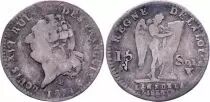 Frankreich 15 Sol, Louis XVI - Type Francois - 1791 I Limoges