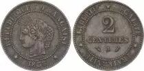 Frankreich 2 Centimes Ceres - Third Republic - 1888 A Paris