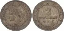 Frankreich 2 Centimes Ceres - Third Republic - 1889 A Paris