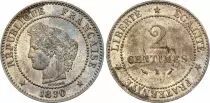 Frankreich 2 Centimes Ceres - Third Republic - 1890 A Paris
