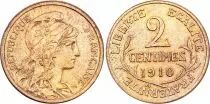 Frankreich 2 Centimes Dupuis - 1910