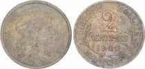 Frankreich 2 Centimes Liberty head - 1900