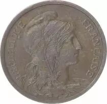 Frankreich 2 Centimes Liberty head - 1907