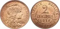 Frankreich 2 Centimes Liberty head - 1914