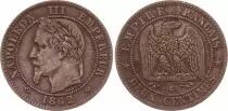 Frankreich 2 Centimes Napoleon III - Laureate Head - 1862 K Bordeaux
