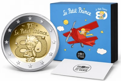 Frankreich 2 Euros - Petit Prince BE 2026