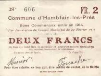 Frankreich 2 F Hamblain les Pr&eacute;s