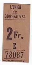 Frankreich 2 F Paris Union des coop&eacute;ratives