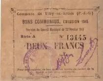 Frankreich 2 F Vitry-En-Artois