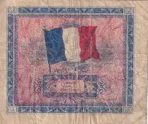Frankreich 2 Francs - Allied Military Currency - 1944 - Without Serial - P.114