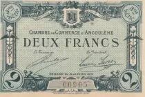 Frankreich 2 Francs - Angoul&ecirc;me - Regional Coupon  - 15-02-1915 - Third Serial