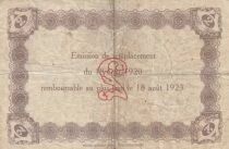 Frankreich 2 Francs - Chamber of Commerce - Le Havre - 1920