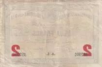 Frankreich 2 Francs - Chambre de commerce - Boulogne sur Mer - 14-08- 1914 - S&eacute;rie A1