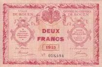 Frankreich 2 Francs - Chambre de commerce de Rouen - 1915 - P.110-13