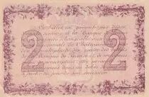 Frankreich 2 Francs - Ch&acirc;teauroux Chamber of Commerce 1915 - aUNC