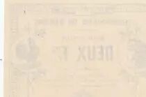 Frankreich 2 Francs - Prisionniers de guerre - 15&egrave;me r&eacute;gion