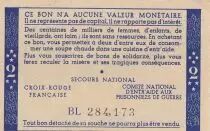Frankreich 2 Francs Bon de solidarit&eacute; - P&eacute;tain - 1941-1942 - VF - Serial BL