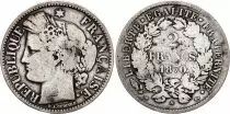 Frankreich 2 Francs Ceres - 1870 Small A Paris - Silver