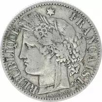Frankreich 2 Francs Ceres - III th Republic - 1881 A Paris