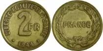 Frankreich 2 Francs France Libre - Philadelphia 1944
