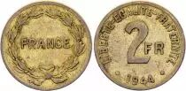Frankreich 2 Francs France Libre - Philadelphia 1944