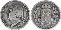 Frankreich 2 Francs Louis XVIII - 1823 A Paris - F to VF