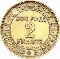 Frankreich 2 Francs Mercury Seated - 1921