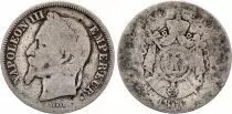 Frankreich 2 Francs Napoleon III - 1866 BB Strasbourg