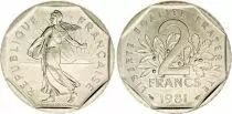 Frankreich 2 Francs Seed sower - 1981 - UNC