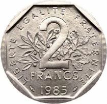 Frankreich 2 Francs Seed sower - 1985