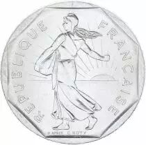 Frankreich 2 Francs Seed sower - 1985