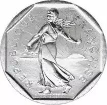 Frankreich 2 Francs Seed sower - 1992 UNC