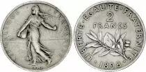 Frankreich 2 Francs Semeuse - 1900 - Argent