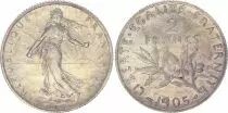 Frankreich 2 Francs Semeuse - 1905