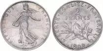 Frankreich 2 Francs Semeuse - 1909