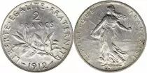 Frankreich 2 Francs Semeuse - 1912