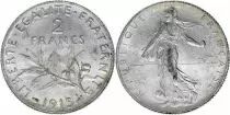 Frankreich 2 Francs Semeuse - 1915