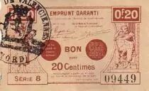 Frankreich 20 cent. Valenciennes